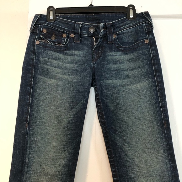 Cute dark blue boot cute True Religion jeans - Picture 6 of 7